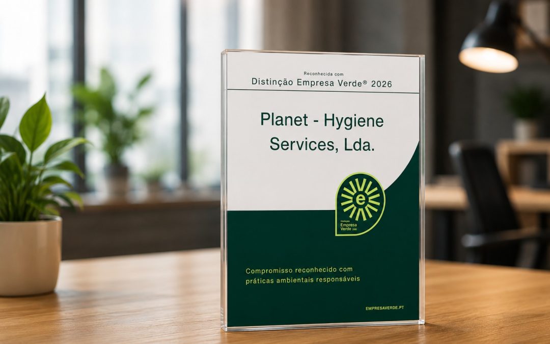 Distinção Empresa Verde® 2026: um Reconhecimento ao Nosso Compromisso Ambiental